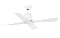 Ventilador Typhoon FARO blanco IP44 130cm Ø + Kit de luz