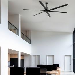 Ventilador ANDROS Negro FARO - Motor DC Ø213cm.