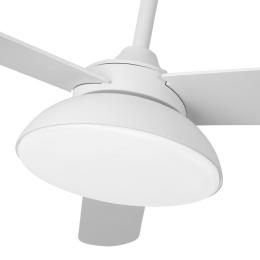 Ventilador UMI Blanco - Fabrilamp  Motor DC, luz LED Ø132cm