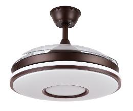 Ventilador DANI Marron - Fabrilamp. Motor DC Ø108cm