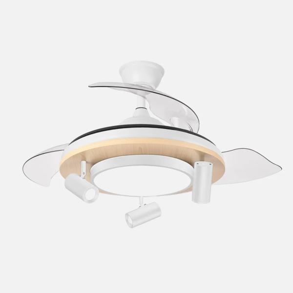 Ventilador Gladiator Fabrilamp Blanco - Motor DC Ø107cm