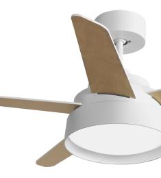 Ventilador LEBECHE Blanco Fabrilamp - Motor DC. 132cm.Ø