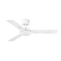 Ventilador Mini Mallorca FARO Blanco sin luz 106cm.Ø