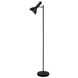 Lampara de pie Lumiere negro Alemar - Bombilla E27 