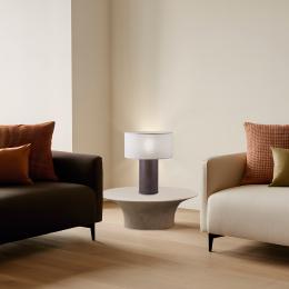 Sobremesa BRANDY marmol 1 x 60w e-27 - ALEMAR