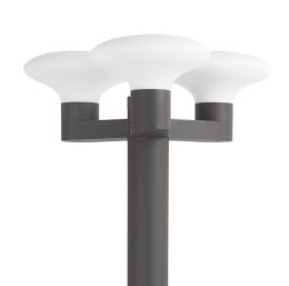 Farola de exterior 3 L. 214cm Serie Blubs FARO