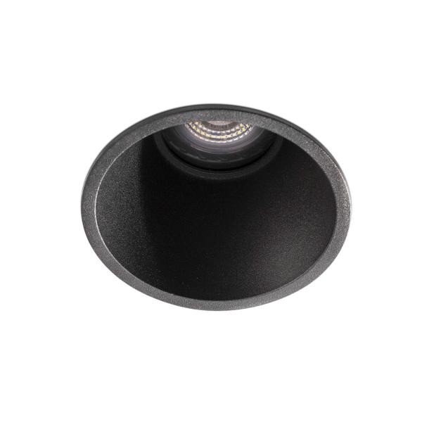 Empotrable FRESH IP65 negro GU10 Faro