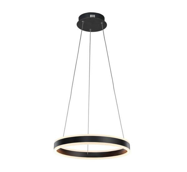 HELIA - LAMPARA LED NEGRO MATE 50D - SCHULLER