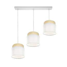 Lampara Lineal 3 luces Kandy Fabrilamp - Varias tonalidades