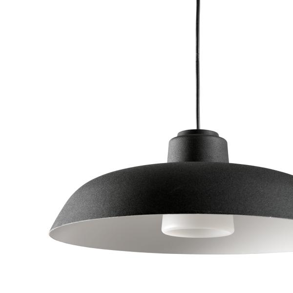 Colgante exterior SAGA negro Faro Barcelona