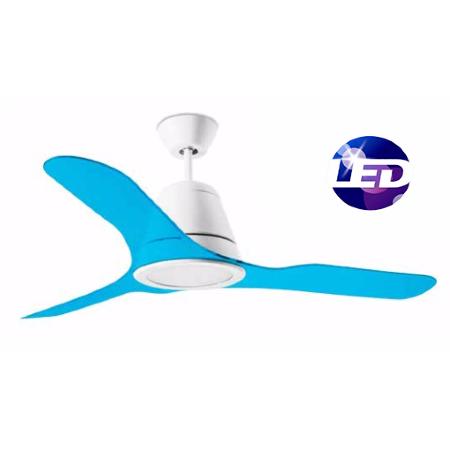 Kit de aspas Azules para ventilador Tiga. LEDS-C4.