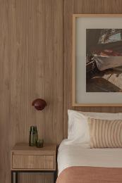 Aplique MATILDA granate Faro Barcelona