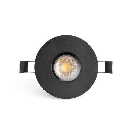 Empotrable NIVA Pinhole IP65 Negro Faro Barcelona