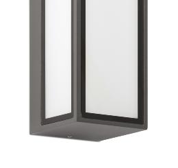 Aplique Pivot gris oscuro Faro. Iluminación de Exterior