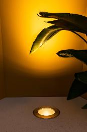 Empotrable suelo SALT LED asimetrico inox Faro 