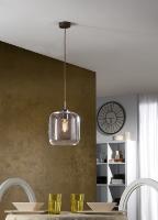 Colgante Fox Schuller - Vintage 1 tulipa - LED