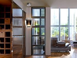 SUSPIRO LAMPARA CROMO/SMOKY D25 - SCHULLER