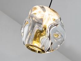 ZARIA LAMP 13L- NEGRO/ORO/TRANSP D60 DIM - SCHULLER