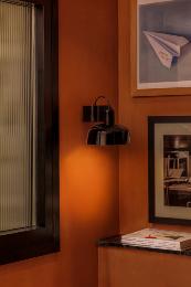 TATAWIN Aplique cristal negro Faro