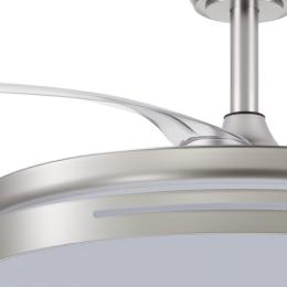 Ventilador MICENAS Niquel Fabrilamp - Motor DC Ø106cm