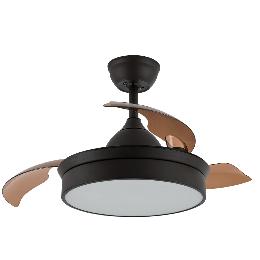 Ventilador CALA Marrón - Fabrilamp. Motor DC Ø41cm