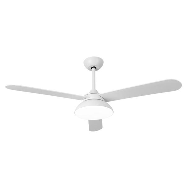 Ventilador UMI Blanco - Fabrilamp  Motor DC, luz LED Ø132cm
