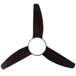 Ventilador KOHILO Marron Oscuro - Fabrilamp  Motor DC Ø132cm