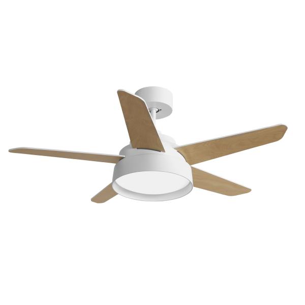 Ventilador LEBECHE Blanco Fabrilamp - Motor DC. 132cm.Ø