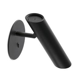 Aplique LEO Proyector con interruptor negro LED Faro 