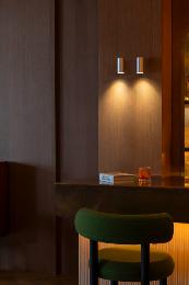 Aplique pared STAN 1 luz aluminio Faro Barcelona