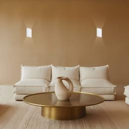 Aplique KRIM blanco 2 x 50w gu-10 - ALEMAR