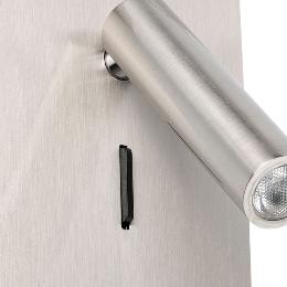 Aplique Empotrado SUAU niquel LED Faro Barcelona 