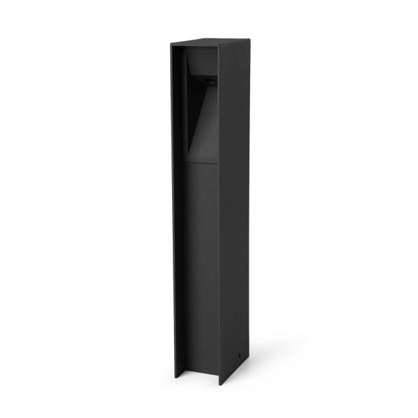 Baliza exterior TIL negro LED 24V Faro Barcelona