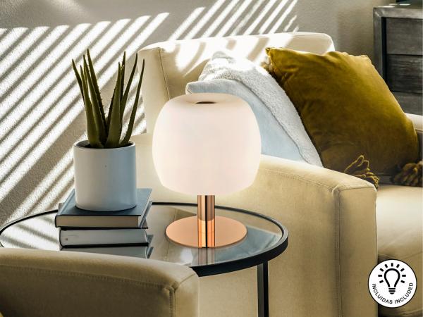 BALOON-SOBREMESA ORO/OPAL - SCHULLER