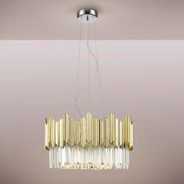 Colgante TIARA Oro - Schuller. Bombilla LED G9