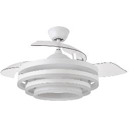 Ventilador KAI Blanco Fabrilamp - Motor DC Ø107cm