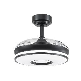 Ventilador DANI Mini Negro - Fabrilamp. Motor DC Ø91cm