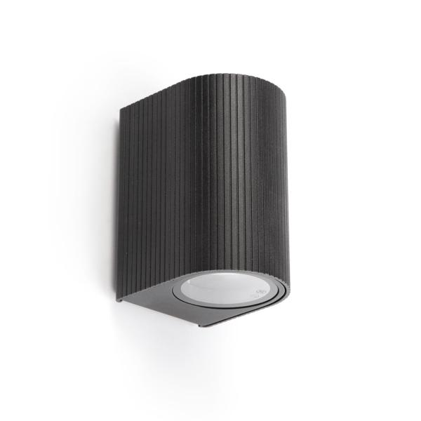 Aplique exterior ESTELA negro 1 luz Faro Barcelona