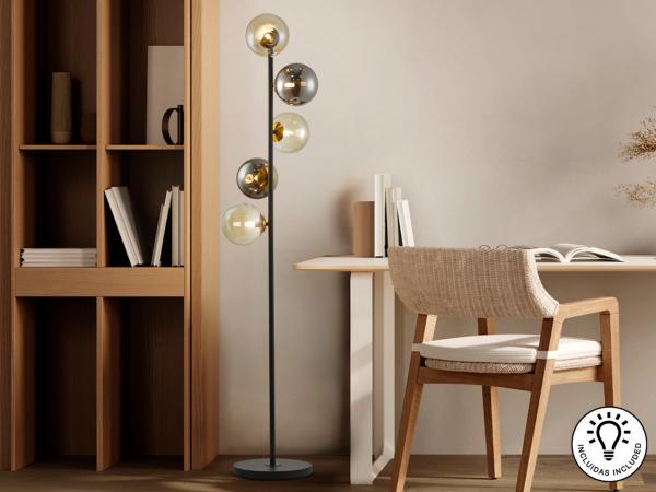 INOA-PIE SALON 5L NEGRO-SMOKE-AMBAR - SCHULLER