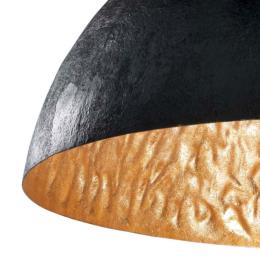 Colgante MAGMA Faro - acabado negro/oro - 70cm