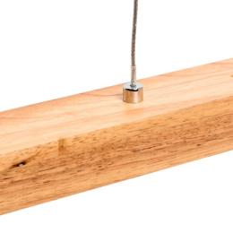 Colgante Sulion Taveda - Lampara madera 120cm LED