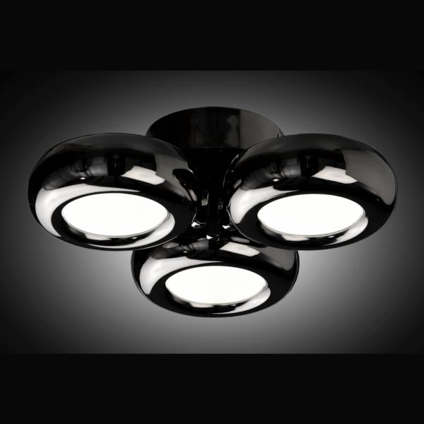 Plafón Disco Acontract-luz. 3 aros 34cm Ø Iluminación LED