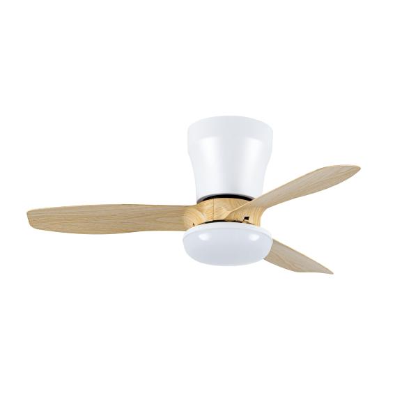 Ventilador Cain Blanco Haya Fabrilamp - Motor DC Ø62cm