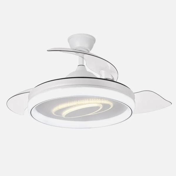 Ventilador Maracaná Blanco Fabrilamp - Motor DC Ø50-107cm