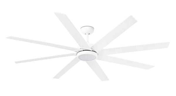 Ventilador Century Blanco FARO Led 165cm.Ø