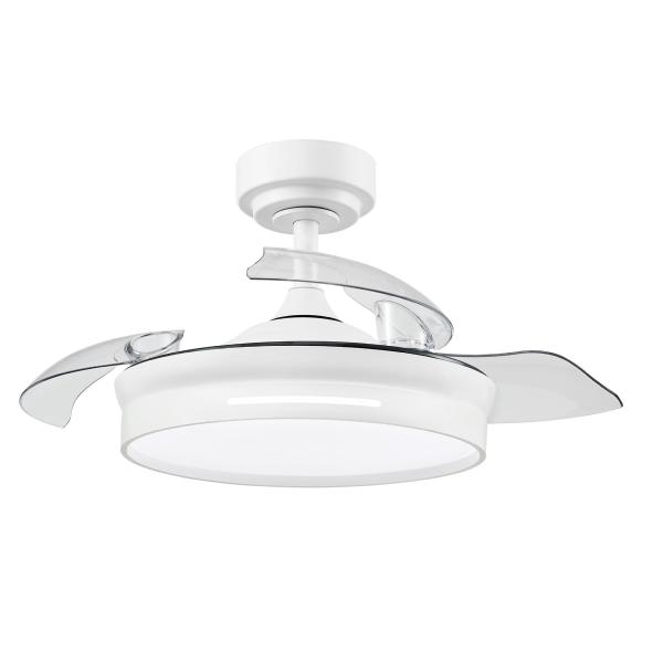 Ventilador MICENAS Mini Blanco Fabrilamp - Motor DC Ø91cm