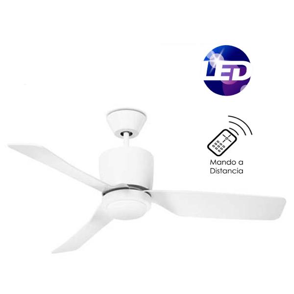 Ventilador VERA - Forlight -  Blanco Led 111cm.Ø