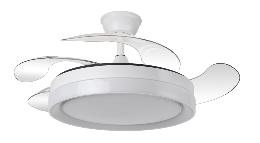 Ventilador Zenit Blanco Fabrilamp - Motor DC Ø107cm