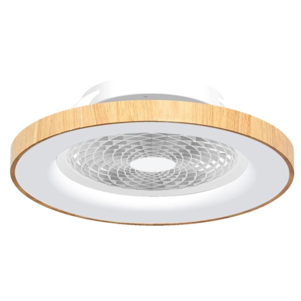 Ventilador Tibet con luz LED Madera - MANTRA Ø63cm