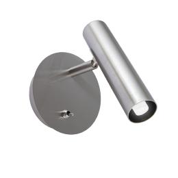 Aplique OSMA niquel satinado 1 x 28w g-9 - ALEMAR